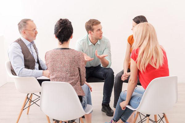 Outpatient Addiction Treatment program - group therapy